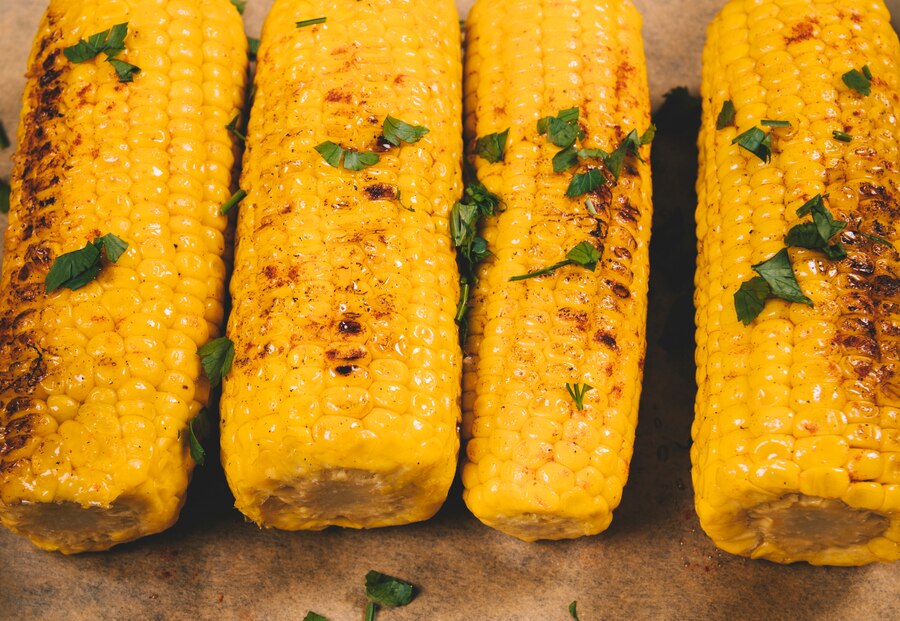 Delicious Roasted Yellow Corn